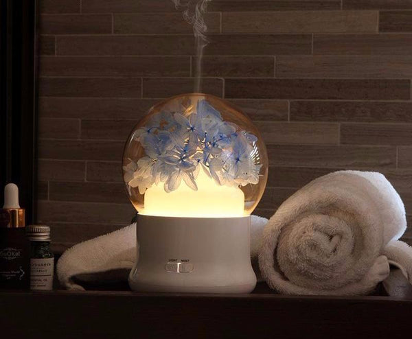 Romantic Flower Globe Light Diffuser