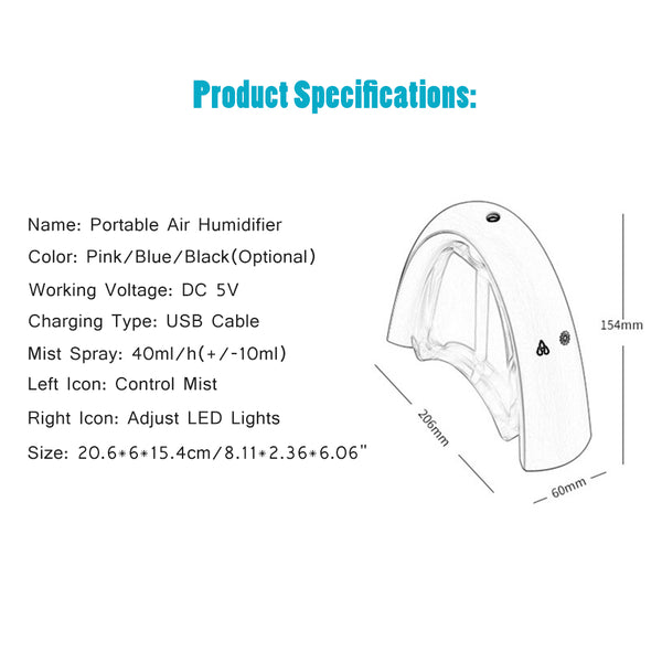 USB Aromatherapy Essential Oil Diffuser