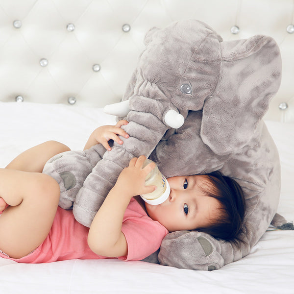 Giant Elephant Plush Pillow