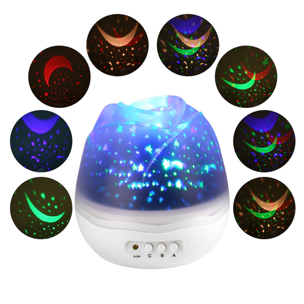 Romantic Rose Sky Dream Projector Lamp