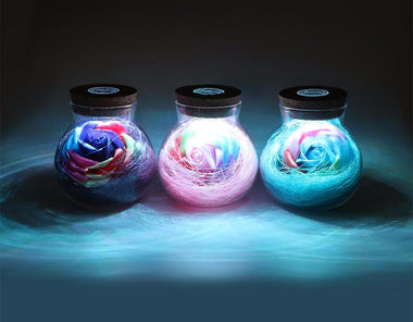 Romantic Rose Bulb Dimmer Lamp