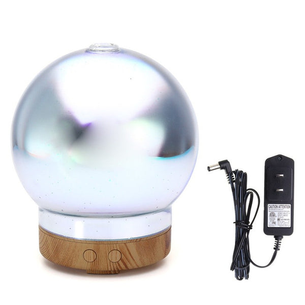 Spherical Fireworks Night Light Diffuser